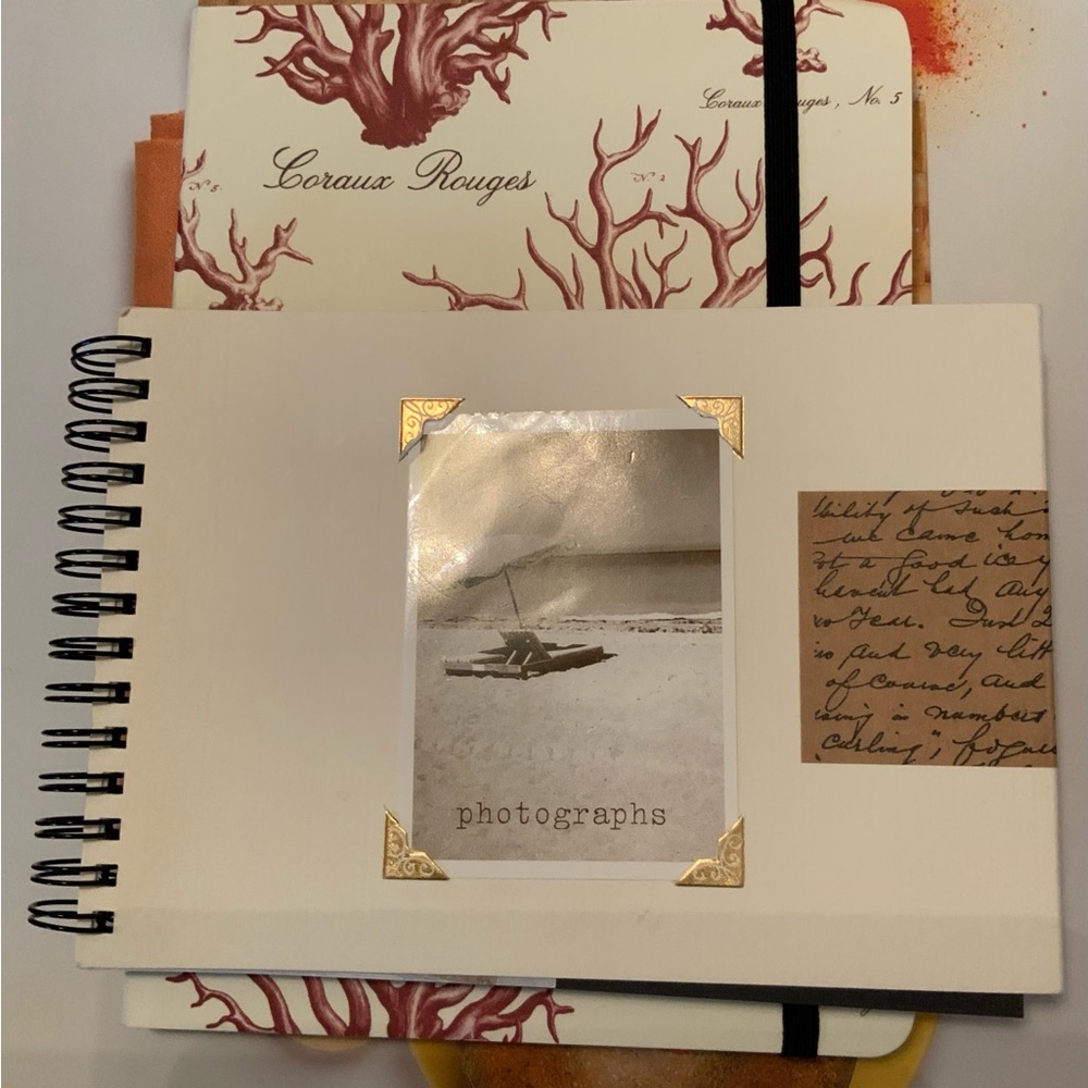 Vintage Style Photo Album & Coral 🪸 Journal